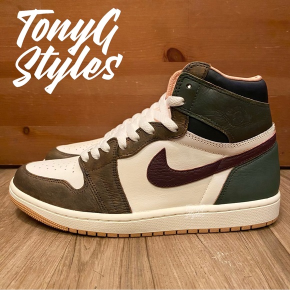 🍂NEW🍃 CUSTOM AIR JORDAN 1 RETRO HI - Picture 5 of 16